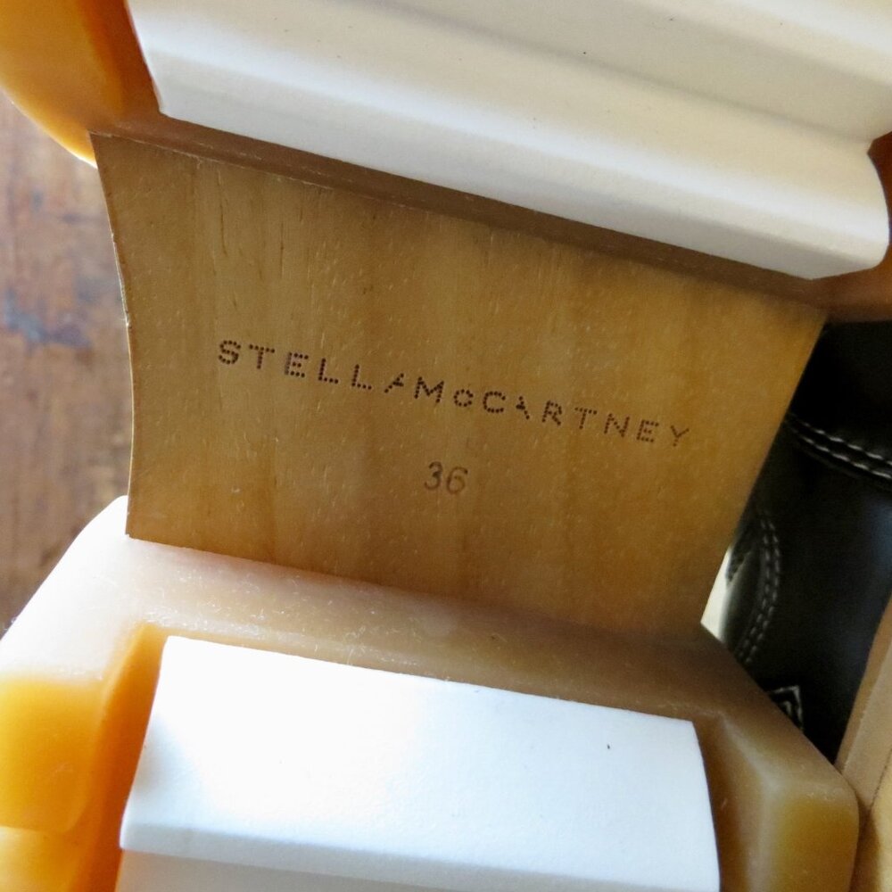 Stella McCartney Black Emilie Boots Brand New Made in Italy Size EU 36 (US 6) - Picture 6 of 8